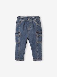 Baby-Trousers & Jeans-Jeans with Side Pockets for Babies