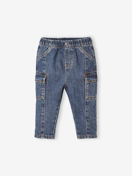 Jeans with Side Pockets for Babies brut denim 
