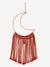 Macramé Dream-Catcher, Moon Shaped BROWN MEDIUM SOLID 