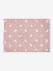 -Washable Rectangular Cotton Rug with Stars by LORENA CANALS