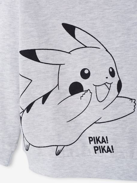 Pokémon® Sweatshirt for Boys GREY LIGHT SOLID WITH DESIGN 