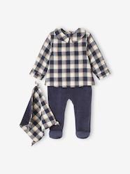 Baby-Pyjamas-2-in-1 Pyjamas with Matching Comforter for Baby Boys