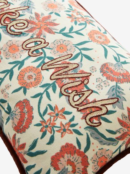 Velour Cushion, Gipsy PINK MEDIUM ALL OVER PRINTED 