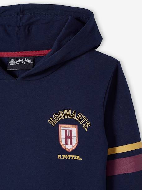 Hooded Harry Potter® Sweatshirt for Boys BLUE DARK SOLID WITH DESIGN 