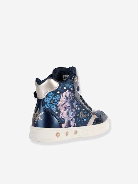 High-Top Trainers for Girls, Skylin by GEOX® ink blue+lilac 