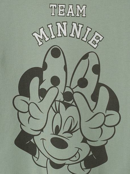 Minnie Mouse by Disney® Hoodie for Girls GREEN DARK SOLID WITH DESIGN 