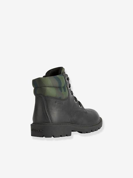 Leather Boots for Boys, Shaylax by GEOX® black 