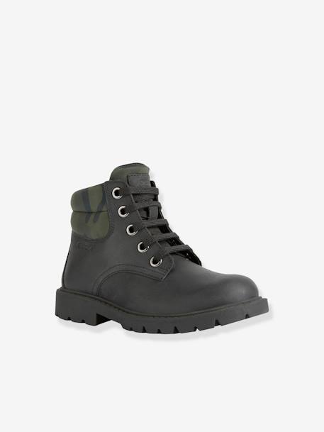 Leather Boots for Boys, Shaylax by GEOX® black 