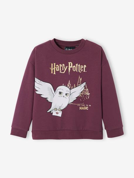 Harry Potter® Sweatshirt for Girls PURPLE DARK SOLID WITH DESIGN 