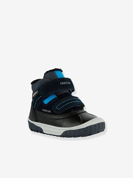 High Top Trainers for Baby Boys, Omar Boy WPF by GEOX® navy blue+yellow 