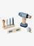 Drill/Screwdriver & Accessories in FSC® Wood GREY DARK SOLID WITH DESIGN 