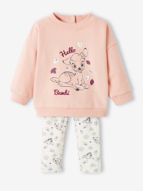 2-Piece Bambi® Combo for Girls, by Disney PINK LIGHT SOLID WITH DESIGN 