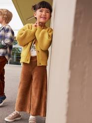 Girls-Trousers-Wide Corduroy Trousers for Girls