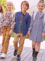 Boys-Trousers-Worker Trousers, Easy to Slip On, for Boys