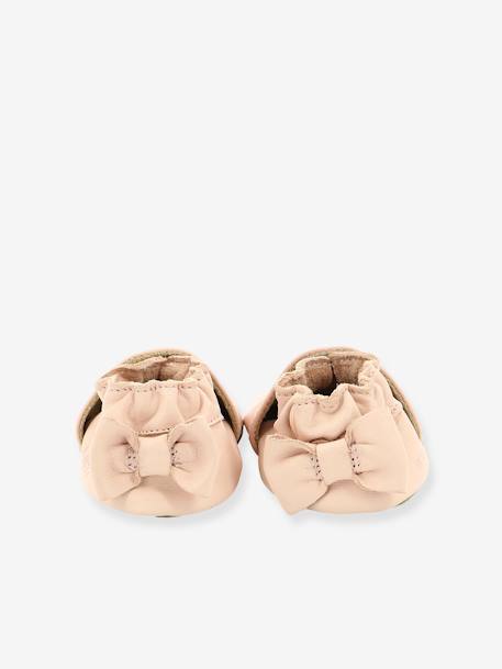 Goldy Cat Soft Soles Booties, by ROBEEZ© Dark Blue 