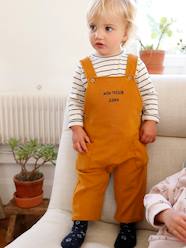 Baby-Dungarees & All-in-ones-Fleece Top & Dungarees Ensemble, for Babies