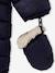Lined & Padded Colourblock Pramsuit for Babies BLUE DARK SOLID 