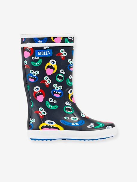 Wellies for Kids, Lolly Pop Play by AIGLE® blue+ink blue+navy blue+rose 