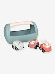 Toys-Little Smoby Set of 3 Vehicles - SMOBY