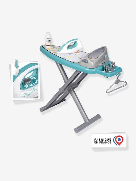 Ironing Board + Steam Iron - SMOBY blue 