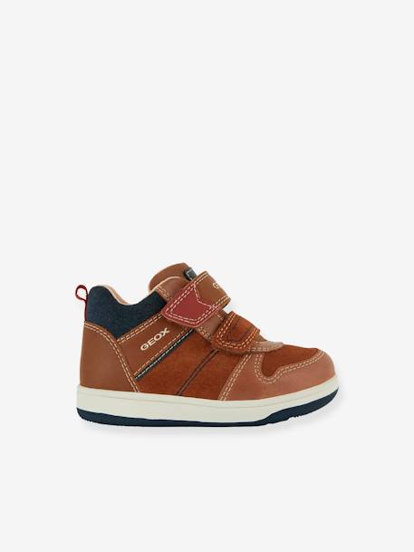 High Top Trainers for Baby, New Flick Boy by GEOX® dark brown 