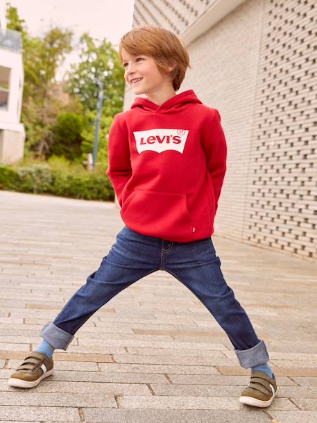 Levi's® Hoodie for Boys - red, Boys | Vertbaudet