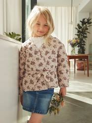 -Reversible Quilted Jacket for Girls
