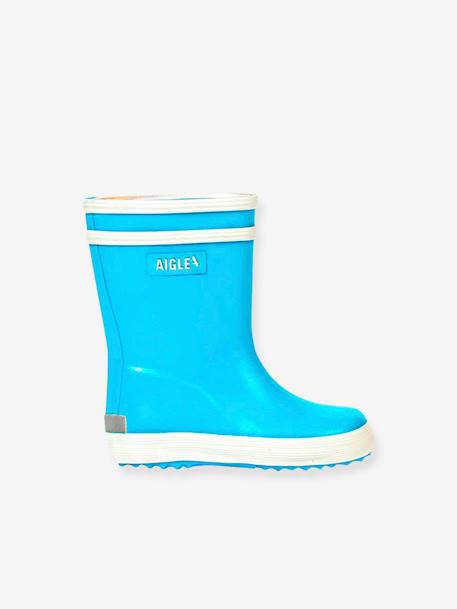 Wellies for Baby Boys, Baby Flac by AIGLE® Dark Blue+Light Blue 