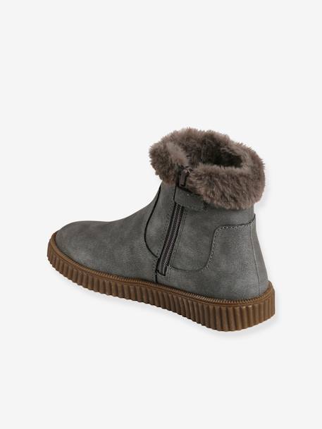 Fancy Furry Boots for Girls 0041 
