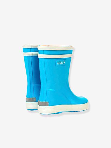 Wellies for Baby Boys, Baby Flac by AIGLE® Dark Blue+Light Blue 