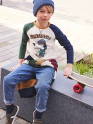 Boys-Balloon Jeans, Easy to Slip On, Loose Cut, for Boys