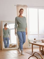 Maternity-Knitwear-Front/Back Jumper, Maternity & Nursing