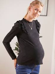 Top in Fancy Knit, Maternity & Nursing Special
