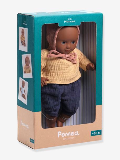 Pomea Doll - DJECO 6629+6639+beige+blue+rose+violet+yellow 