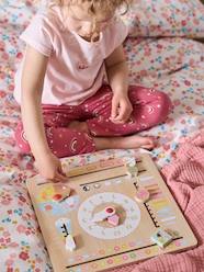 Toys-Educational Games-Read & Count-Wooden Calendar Clock - Wood FSC® Certified