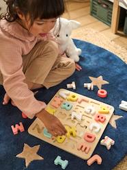 Toys-Educational Games-Puzzles-Wooden Alphabet Puzzle Board - FSC® Certified Wood