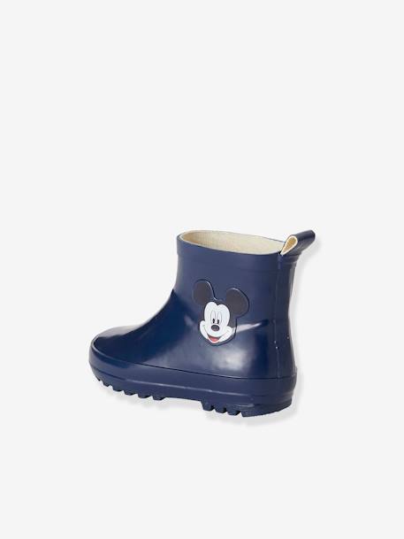 Mickey Mouse Wellies by Disney® for Boys BLACK DARK SOLID WITH DESIGN 