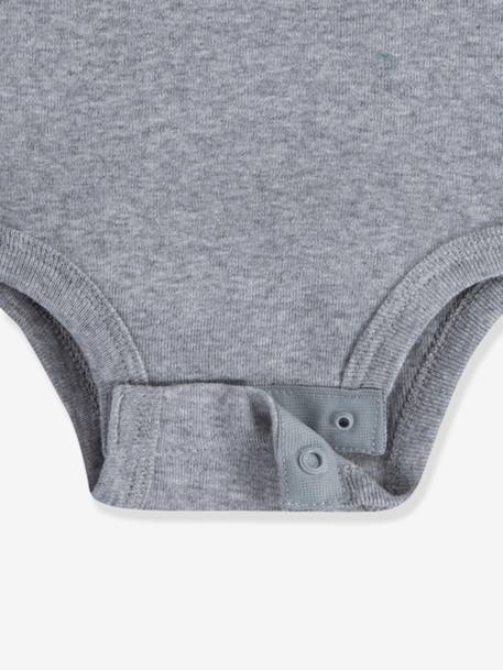 Pack of 2 Batwing Bodysuits for Babies by Levi's® grey 