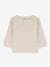 Long Sleeve Top in Organic Cotton, for Babies, by Petit Bateau grey 