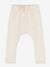 Trousers in Thick Jersey Knit for Babies, by Petit Bateau marl beige 