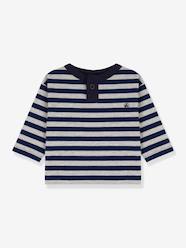 Baby-T-shirts & Roll Neck T-Shirts-T-Shirts-Long Sleeve Top in Cotton for Babies - PETIT BATEAU