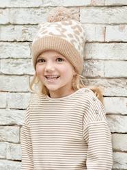 Girls-Tops-T-Shirts-Striped Top, Boat-Neck, for Girls