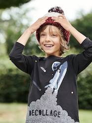 Boys-Tops-Top with Large Space Shuttle Motif for Boys