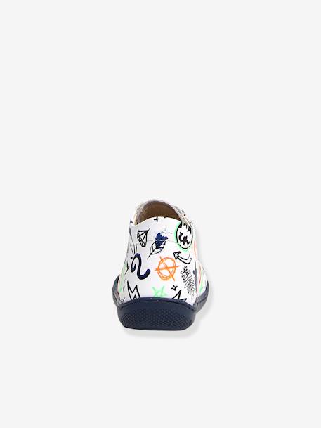 Ankle Boots for Baby Girls, Cocoon by NATURINO®, Designed for First Steps ecru+white 