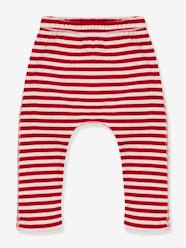 -Striped Double Knit Trousers for Babies - PETIT BATEAU