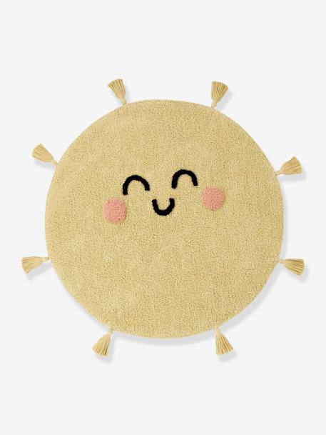 Washable Cotton Rug, You're My Sunshine by LORENA CANALS yellow 