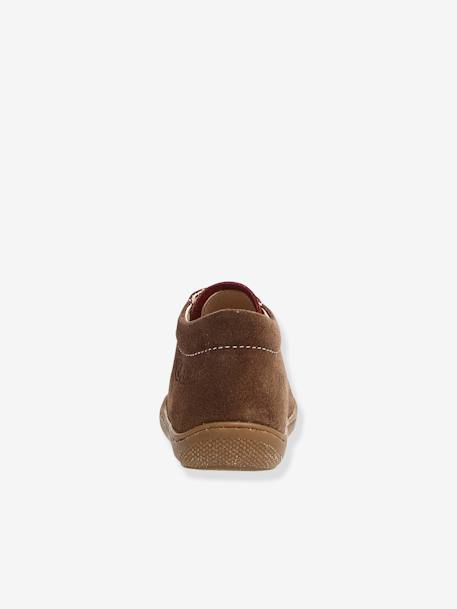 Ankle Boots for Baby, Cocoon by NATURINO®, Designed for First Steps brown+indigo 