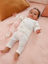 Baby-Outfits-Unisex Combo: Jersey Knit Top & Trousers for Babies
