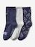 Pack of 3 Pairs of Harry Potter® Socks BLUE LIGHT ALL OVER PRINTED 