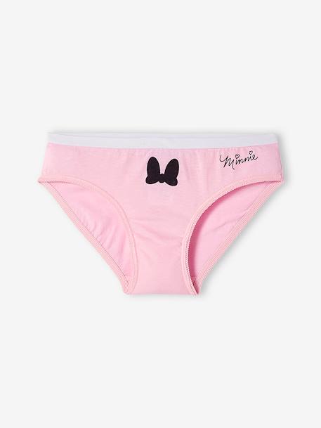 Pack of 7 Minnie Mouse Briefs by Disney® PINK MEDIUM SOLID WITH DESIG 